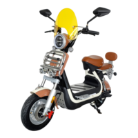 Moto électrique 1000W 60V, vitesse maximale 50 km/h, moteur roue arrière, cadre en acier carbone, frein à disque, scooter électrique pour trajets urbains