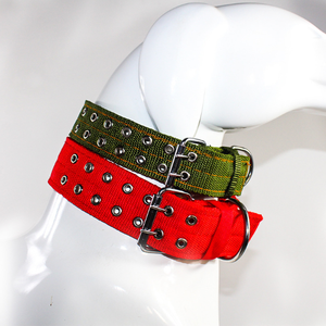 Kingtale kerah anjing lebar nilon dapat disesuaikan dengan gesper logam kokoh untuk anjing ukuran sedang besar XL - Product Image 2