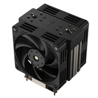 COOLSERVER CS-1700-4UR26 LGA1700 6 caloducs en cuivre et aluminium haute puissance, deux roulements à billes, 280W TDP, ventilateur PWM, radiateur d'air pour serveur
