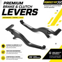 Penggantian Tuas Rem Sepeda Motor 50-125cc Dirt Pit Bike Trail Scrambling Universal Hidrolik Kiri Kanan Skuter