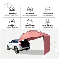 Tente de protection solaire et d'intimité Kawagebo Kamp (KK) pour hayon de SUV, véhicule, MPV, camion