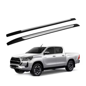Porte-bagages de toit pour voiture 4x4 JOESHIER, compatible avec Toyota Hilux REVO, rails de toit, barres latérales en alliage d'aluminium - Product Image 2
