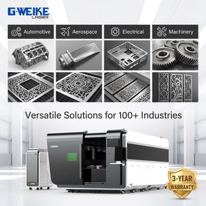 Máquina de Corte Láser de Fibra CNC Profesional de 6000W para Plantas de Fabricación de Acero para Elevadores y Gabinetes Eléctricos - Product Image 1