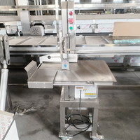 Machine à scier les os congelés verticalement, fonctionnement stable, équipement de découpe d'os de poulet pour l'industrie alimentaire