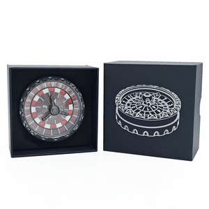 Spinner de décision en métal vintage - Jouet anti-stress EDC 7-en-1 avec dés de roulette pour D&D, jeux de rôle et soulagement du stress - Product Image 3