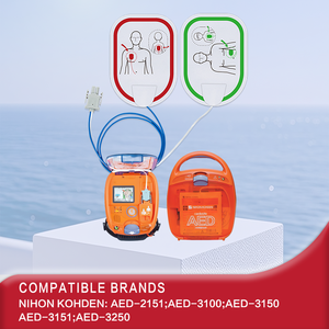 Elettrodi in Schiuma Monouso per Defibrillatore, Adatti Universalmente per Adulti/Bambini, Defibrillatori Esterni Automatici AED Medici - Product Image 6