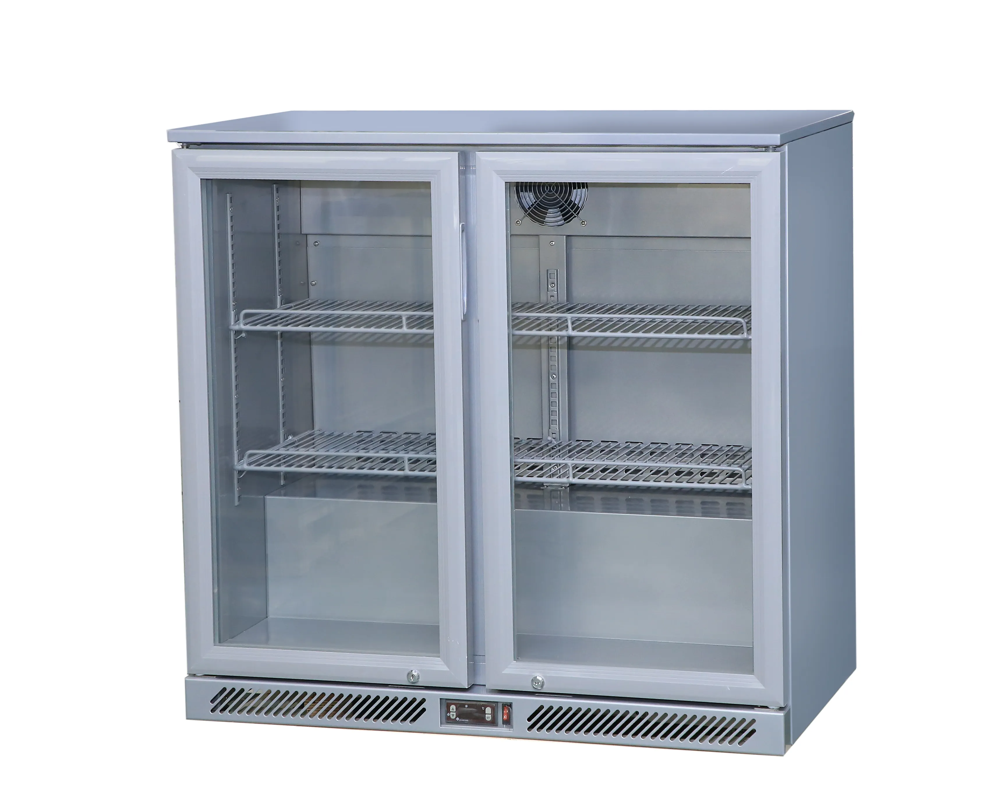 White Color Mini Bar Fridge Low Noise Small Display Refrigerator For Sales