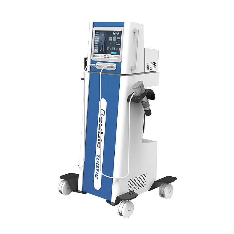 商業2人はedのための衝撃波療法のデジタル磁気筋肉刺激装置の理学療法機械を使用します