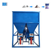 Mélangeur de mortier sec et machine d'emballage à soupape en acier Q235 de 3-5 T/H pour la mastication de la boue pour la construction