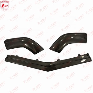 Labio delantero de fibra de carbono para Mercedes W218 CLS63, Barbilla delantera de fibra de carbono para CLS 63 <span class=keywords><strong>AMG</strong></span>, Kit de alerón de labio, 2012-1204, W218, - Product Image 4