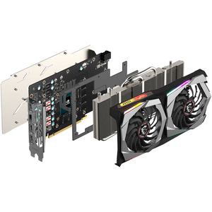 Used GeForce GTX <b>1660</b> GAMING X 6G Graphics Card With 6GB GDDR5 192-bit Memory Support M-ATX Case Used GeForce GTX <b>1660</b> GAMING X - Product Image 4