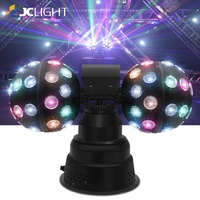 Dj lumières Ktv Disco rotatif tête mobile Rgb lumière stroboscopique Led cristal boule magique Laser Disco lumière fête à la maison