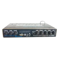 Égaliseur 7 bandes pour autoradio, connecteur femelle 4 broches, égaliseur LED sur la lunette arrière de la voiture