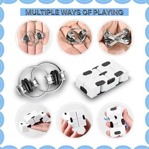 Juguetes Sensoriales para el Manejo del Estrés - Portátiles, Metálicos, Ecológicos, Fáciles de Usar, para la Relajación Diaria y el Entrenamiento de la Concentración en el Hogar y en Público - Product Image 3