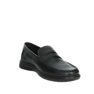 Mocassins pour homme 751160 en cuir marron, chaussures décontractées à enfiler - Product Image 5
