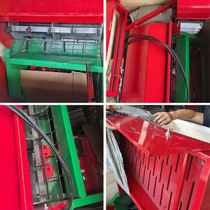 Cosechadora de Granos Portátil con Motor Diésel, Color Rojo, Transmisión por Engranajes para Cosecha de Trigo, Máquina de Alta Productividad - Product Image 4