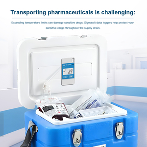 Sigma wit High <span class=keywords><strong>Accuracy</strong></span> -30 ℃ - 70 ℃ Mehrzweck-USB-Datenlogger für effektives Kühlkette management in Pharmazeutika - Product Image 6