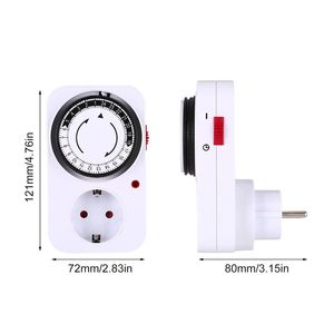 Wifi Smart Socket 24 Uur Timer Socket <span class=keywords><strong>Aquarium</strong></span> Smart Automatisch Op Off Mini Mechanische Plug-In Tijd Schakelaar nieuwe - Product Image 5