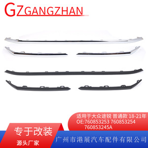 Molduras Decorativas para Parachoques Delantero de Volkswagen Touareg 760853254 ABS, Lado Izquierdo, Central y Derecho, Compatibles con Modelos 2018-2021 - Product Image 5