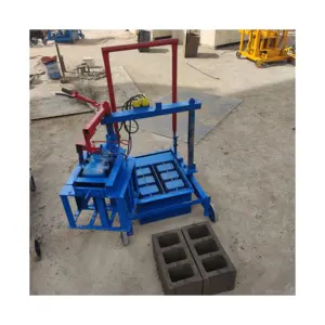 Máquina de fazer tijolos de areia de limão personalizada cor de tensão para fabricante de tijolos de argila portátil