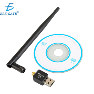 Ele-Gate Nano Wifi <b>Usb</b> <b>Adapter</b> 150Mbps With Antenna For <b>Network</b> Card - Product Image 1