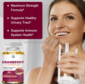 Ausreson <span class=keywords><strong>Cranberry</strong></span> Fruit Extract Saúde Imune Vitamina C Cápsulas Suplemento Probiótico <span class=keywords><strong>Cranberry</strong></span> Softgel - Product Image 2