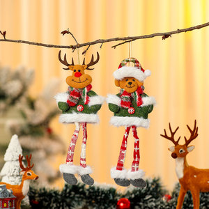 Nuevo adorno navideño de patas largas para comercio transfronterizo, regalo de Navidad, decoración para árbol de Navidad - Product Image 4