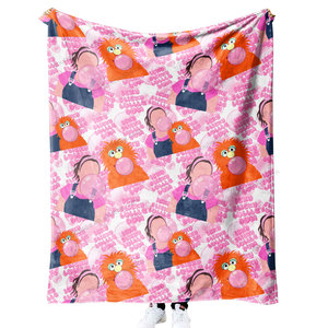 Manta Infantil Personalizada con Estampado de la Sra. Racheled, Manta de Franela Súper Suave para Sofá, Cama, Niños y Bebés - Product Image 4