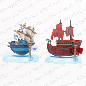 Modelo de Plástico de Barco Pirata de <span class=keywords><strong>Anime</strong></span> Japonés Icónico, Juguete Cápsula en Oferta para Máquinas Gashapon, Venta al por Mayor - Product Image 5