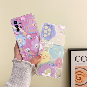 Coque de téléphone portefeuille Smile Love pour Tecno <span class=keywords><strong>Camon</strong></span> 20 Pro Spark 20 10 Pova 6 5 Pro étui papillon fleur antichoc en TPU avec fente pour carte - Product Image 3