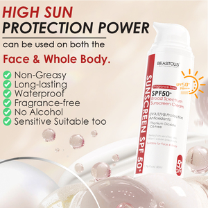 [Sans parfum] bon écran solaire naturel <span class=keywords><strong>crème</strong></span> solaire <span class=keywords><strong>SPF</strong></span> <span class=keywords><strong>50</strong></span> lotion coréenne <span class=keywords><strong>visage</strong></span> bloc solaire UV <span class=keywords><strong>crème</strong></span> solaire <span class=keywords><strong>50</strong></span> + marque privée - Product Image 2