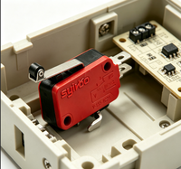 Micro-interrupteur à levier à rouleaux momentané SPDT V 155 1C25 à réinitialisation automatique 16A 250VAC