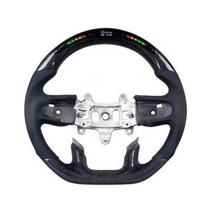 Volante Deportivo de Fibra de Carbono Forjado con Luces LED, Actualizado para Range Rover L322 L494 <span class=keywords><strong>Evoque</strong></span> Vogue <span class=keywords><strong>Svr</strong></span> Sport 2006 2011 2012 2013 2014 2015 - Product Image 6