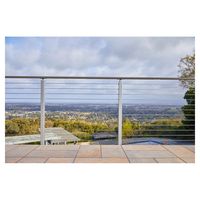 Prima Garde-corps de protection en aluminium pour balcon, terrasse et côté fenêtre domestique