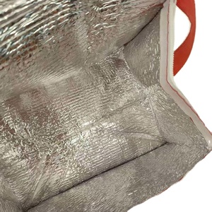 Bolsa Térmica Reutilizable con Logotipo Personalizado, Bolsa de Almuerzo de Polipropileno Tejido, Bolsa de Transporte para Entrega de Alimentos - Product Image 5
