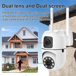 Cámara de Seguridad Wi-Fi para Interiores con 360° °   Cámara de Seguridad con Visión Nocturna, Acceso Remoto y Sirena Integrada para el Hogar - Product Image 5