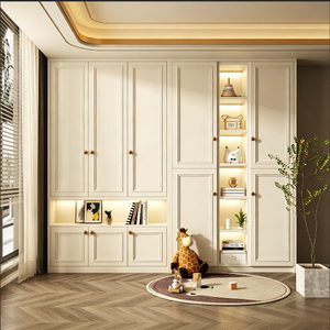 <span class=keywords><strong>Dressing</strong></span> sur mesure avec porte vitrée et éclairage LED, solution de rangement complète pour maison, villa, <span class=keywords><strong>dressing</strong></span> - Product Image 1
