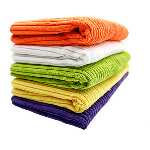 Tessuto Broccato a Coste Piccole Stock4.5cm in Poliestere/ Non Elasticizzato Resistente all'Abrasione con Motivo Geometrico Astratto - Product Image 1