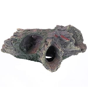 <span class=keywords><strong>Levana</strong></span> Ornement paysager d'aquarium en résine écologique, abri pour poissons et crevettes, en forme de souche, boîte en carton - Product Image 5