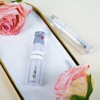 Flacon vide pour gloss à lèvres, fin et rond, en plastique transparent, à prix raisonnable