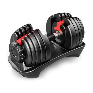 <strong>Gym</strong> Fitness Training <strong>Equipment</strong> Portable Unisex 24KG 40KG Adjustable Dumbbells Set for <strong>Home</strong> - Product Image 1