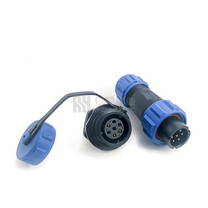 Conector Sp SP21 SP13 de 7 pines, montaje en Panel, Cable de alimentación impermeable, 2, 3, 4, 5, 6, 7, 9 pines - Product Image 3