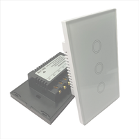 Interrupteur intelligent Tuya Zigbee Clicker 10A à bouton-poussoir mural sans neutre pour scénarios