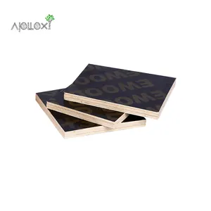 Apolloxy Factory 12Mm Building Template Dynea Film Plywood Sheets Shuttering Formwork Marine Plywood