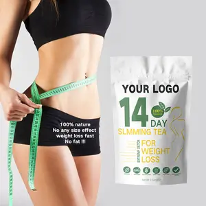 Best Selling Private label 14 Day Detox Flat Tummy Tea bags organic Herbal Tea & Fit Tea for weight loss