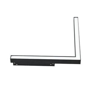 PNY Vente à Chaud DC48V Rail Magnétique Projecteur Encastré Intérieur 16W Piste Magnétique Lumières Linéaire Aimant Piste Coin Éclairage - Product Image 1