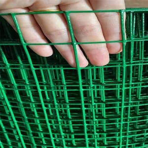 PVC Welding Wire <b>Mesh</b> Coated with <b>Plastic</b> Iron Wire <b>Mesh</b> Is Used As a Protective Net for Poultry Farming. - Product Image 2