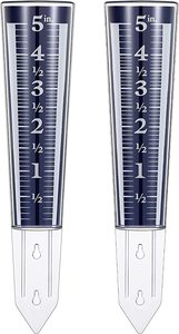 Pluviomètre Jumbo Portable en ABS Facile à Lire et Précis pour Jardin, Suivi de Pluie, Impression Sérigraphique Personnalisée pour Promotion Domestique - Product Image 2