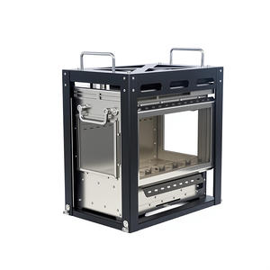 INBESTCAMP Tienda de Campaña Plegable para Pesca, Yurta, con Estufa de Leña, Estufa de Vidrio, Estufa de Leña Portátil, Tienda de Campaña con Estufa - Product Image 1