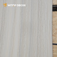 Panel de Chapa de Madera de Bambú Moderno con Película de PVC para Decoración de Paredes Interiores